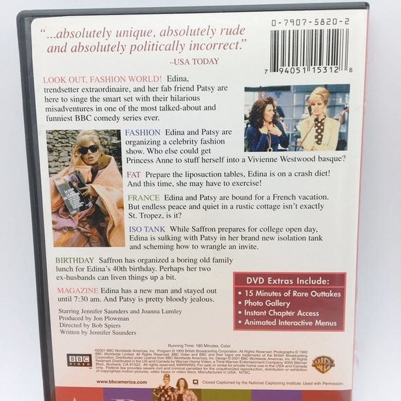 Absolutely Fabulous- Complete Series One - Picture 3 of 4